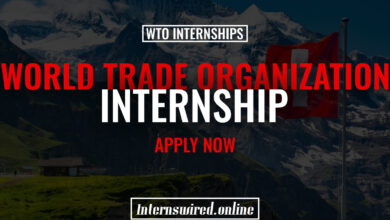 World Trade Organization Internships