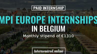 MPI Europe Internships